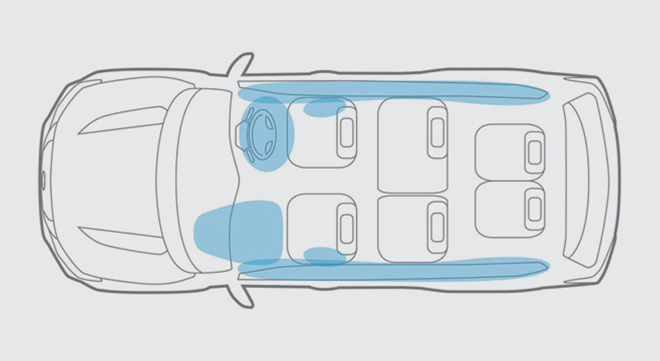 SIX SRS AIRBAGS FOR ALL ROUND PROTECTION -Vehicle Feature Image