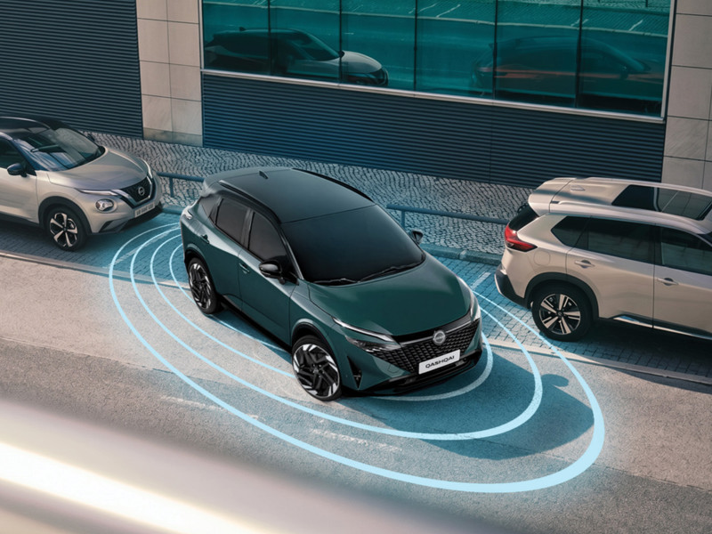 Parking Distance Sensors with Moving Object Detection