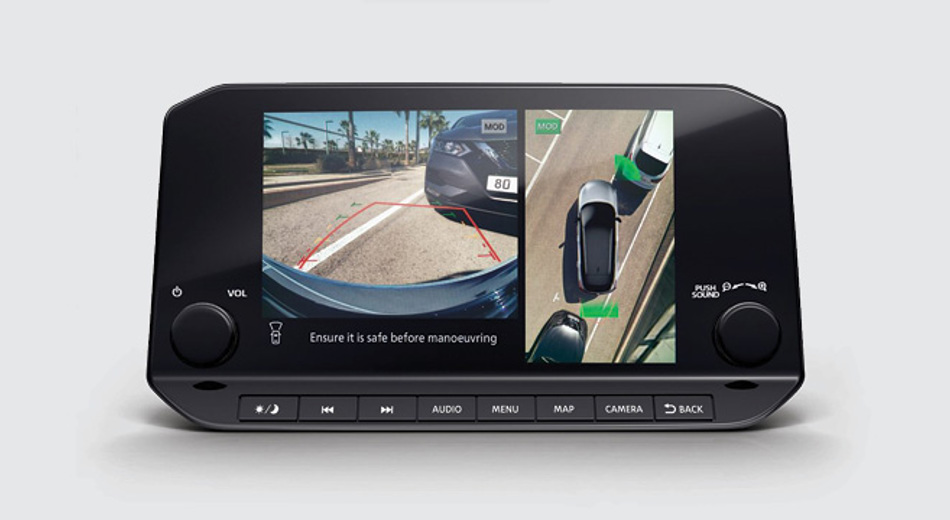 Nissan Terra AROUND VIEW MONITOR (AVM)